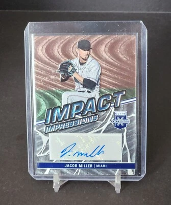 2023 ELITE EXTRA EDITION IMPACT IMPRESSIONS AUTO #II-JML JACOB MILLER RC MIAMI - Image 1 of 2