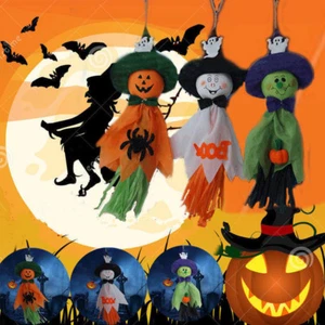 Fashion 3Pcs Halloween Pumpkin Hanging Indoor/Outdoor Party Decor Toy Kids Gift - Picture 1 of 11