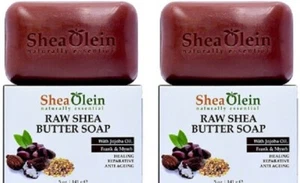 2-Pk - Soap - Shea Olein Raw Shea Butter - Picture 1 of 2