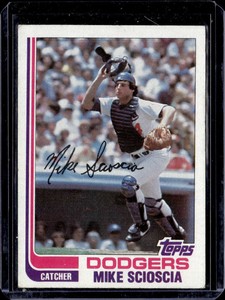 1982 Topps #642 Mike Scioscia VG+