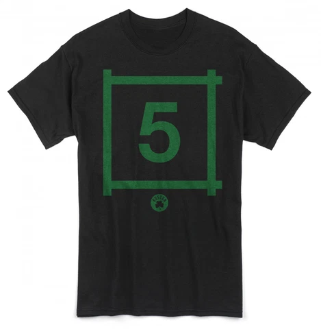 Kevin Garnett #5 Retired Boston Celtics Garden NBA Playoffs Finals Shirt S-3XL Cover