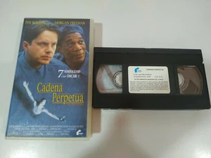 The Shawshank Redemption Tim Robbins Morgan Freeman - VHS Spanish Tape - Picture 1 of 3