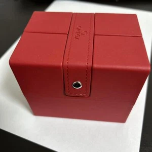 OMEGA Omega Caja Roja Caja Reloj Caja Vacía Genuina de Japón - Imagen 1 de 7