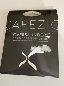 Capezio girls Seamless Body Liners Clear Back Bra XL Nude New In Package - Picture 1 of 10