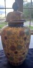 Vintage Antique Chinese Hand Painted Vase 17”