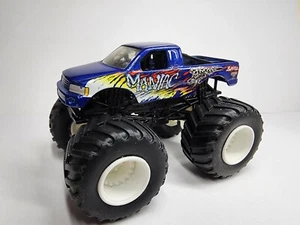 Hot Wheels Monster Jam MANIAC Ford F-150 2003 Monster Truck 1:64 Blue Flag 68/75 - Picture 1 of 7