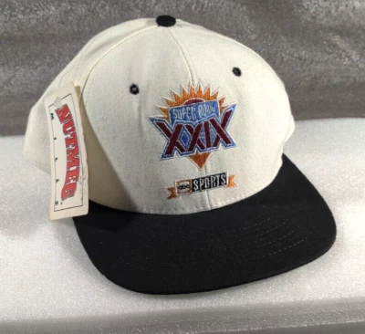 VTG SAN FRANSISCO 49ERS SNAPBACK HAT CAP  NUTMEG  ABC SPORTS WOOL USA 1995 - Image 1 of 4