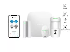 Ajax StarterKit Cam - Kit Allarme senza fili HUB 2 (2G) kit - Foto 1 di 1