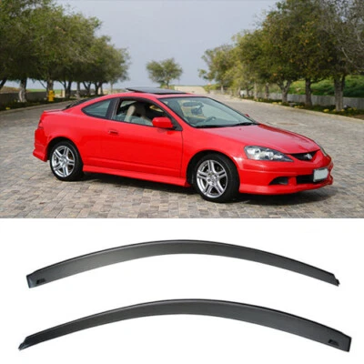 Viseras protectoras de lluvia de ventana para 02-06 2 puertas COUPE Acura RSX Integra estilo JDM Foto 1 de 4
