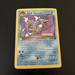 POKEMON PRELANZAMIENTO DARK GYARDOS HOLO 8/82 LP Estado - Imagen 1 de 6