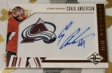 2012-13 (SENATORS) Limited Monikers #MCA Craig Anderson /99 Auto