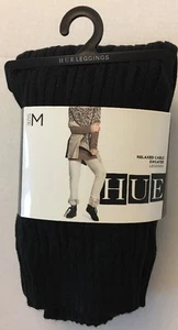 Farbton 1 Paar Zopfmuster Pullover Relaxed Schwarz Leggings M Neu mit Etikett 8-10 Brandneu U15928 - Bild 1 von 4