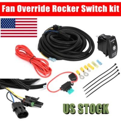 For Polaris Ranger RZR 800 900S XP 1000 Fan Override Over Ride Rocker Switch US - Image 1 of 4