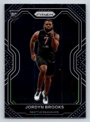 2020 Panini Prizm #388 Jordyn Brooks RC (ref 187067) - Image 1 of 2