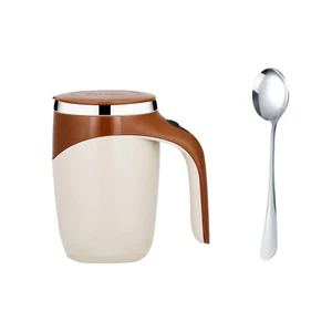 Electric Self-Stirring Coffee Mug, Automatic Magnetic Mixing Cup, Travel Tumbler - Picture 1 of 11