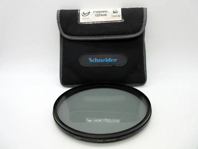 Schneider 127mm True-Polarizing Water White Linear Glass Filter # 68-013027  - Image 1 of 4
