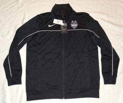 Nike UCONN Huskies Mens Basketball Warm Up Shooting Jacket Shirt Medium M NEW - Image 1 of 4