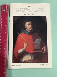 St. Bonaventure - Ventura County Calif Historical Society Quarterly Fall 1991 - Imagen 1 de 6