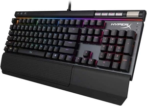 HyperX Alloy Elite RGB Gaming Tastatur mit roten Schaltern, USB-Ladeanschluss und - Bild 1 von 3