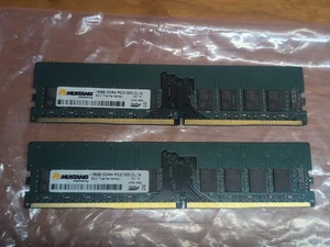 MUSTANG ServerLine 32GB (2x16GB) DDR4 2666MHz 2Rx8 ECC Unbuffered UDIMM EUDIMM - Afbeelding 1 van 3