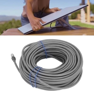 Rechteckiges Satellitenkabel Wasserdichte High Speed Performance 150ft Sate CU - Bild 1 von 24