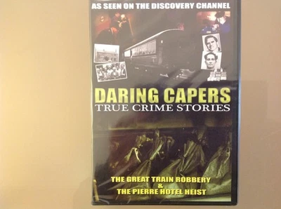 THE GREAT TRAIN ROBBERY / THE PIERRE HOTEL HEIST DVD - TRUE CRIME - NEW SEALED - Image 1 of 2