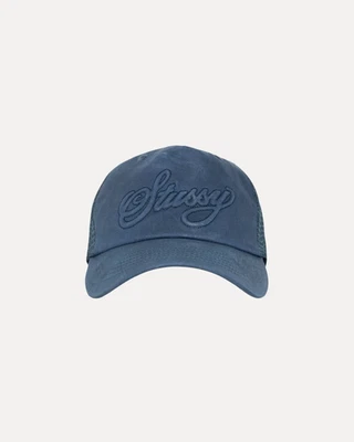 STÜSSY CURSIVE STITCH SNAPBACK TRUCKER - Image 1 of 2