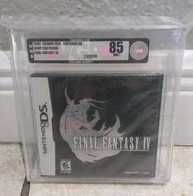 Final Fantasy 4 Nintendo DS Graded VGA 85 NM+ New Sealed