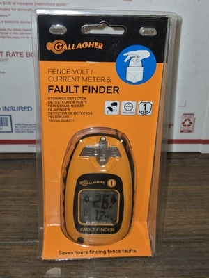Gallagher Fault Finder G50905 Electric Fence Volt and Current Meter, NEW IN BOX! - Image 1 of 2