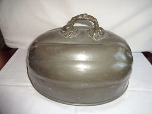 Antique Georgian James Dixon & Son Large Pewter Food Cover Cloche Dome Pre-1835 - Picture 1 of 7