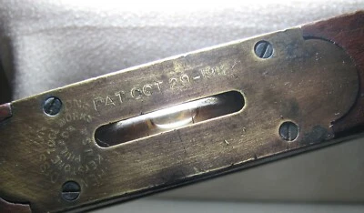 Henry Disston & Sons Philad'a 14" Level  Keystone Tool Works  Patent 1912  USA - Image 1 of 4