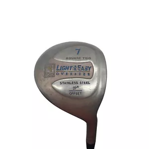 Square Two Light & Easy Offset Oversize 7 Wood 27* Graphite Ladies Flex RH - Picture 1 of 11