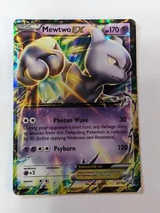 Basic Mewtwo EX XY183 Pokémon Promo Medio Arte Holo 2016 - Imagen 1 de 3