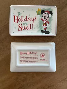 Disney Parks Mickey Mouse Holidays are Swell Schmuckschale 3” x 4 1/2” NEU - Bild 1 von 2