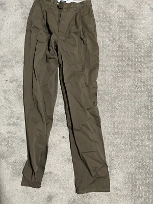 Tommy Hilfiger Niños Vestido Plisado Pantalones Talla 18 Entrepierna 32 Marrón Foto 1 de 4