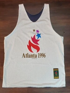 1996 Atlanta Olympics Reversible Adult XL Basketball Jersey Made in USA NWOTs - Picture 1 of 13