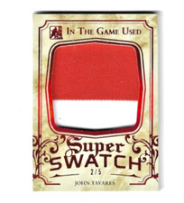 2016 In The Game Used Super Swatch John Tavares Game Used Memorabilia Card #2/5