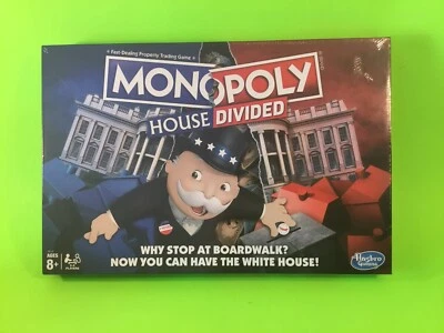 MONOPOLY PARKER BROTHERS HASBRO GAMING- House Divided Board Game Ages 8+ - Image 1 of 4