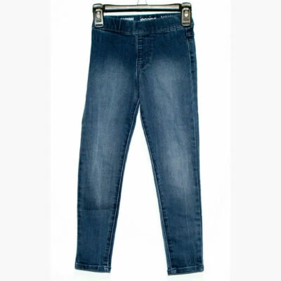 Nuevo Gymboree Niñas Jeggings Pantalones Vaqueros Azul Lavado Oscuro Regular, Ajustado, Talla Grande Foto 1 de 2