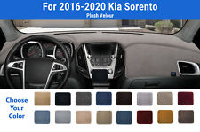 Dashboard Dash Mat Cover for 2016-2020 Kia Sorento (Plush Velour)