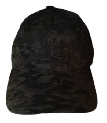 Gorra ajustable Under Armour para hombre negra camuflada UA Freedom Fury 1351472-003 Foto 1 de 4
