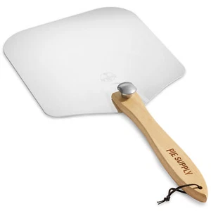 Aluminum Pizza Peel Paddle w/ Foldable Handle for Baking Oven & Grill - Picture 1 of 15