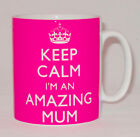 Keep Calm Im An Amazing Mum Mug Can Personalise Great Mummy Mothers Day Gift