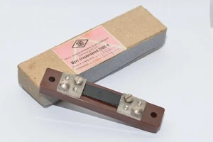 Strom Shunt-Widerstand / Resistor f. Ampere Panel Meter, 30 A / 75 mV, 75ШС, NOS - Picture 1 of 6