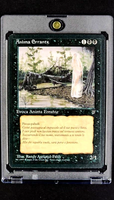 1995 MTG Magic The Gathering Italian Legends Anima Errante / Lost Soul Vintage - Image 1 of 4