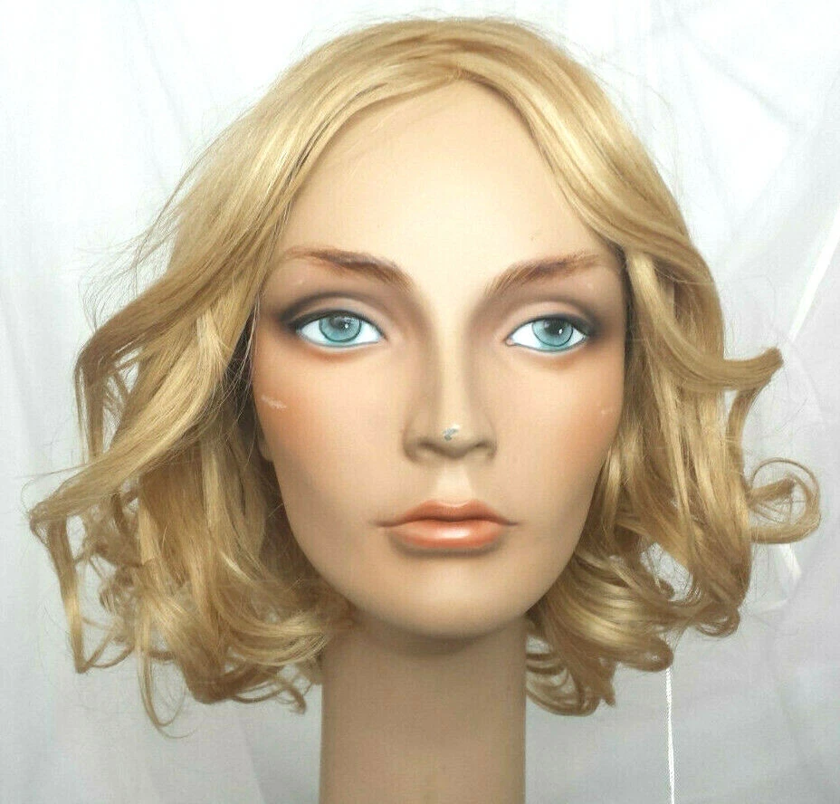 Peluca de cabello humano Revlon Analisa 6611 mono color superior: trigo dorado Foto 1 de 4