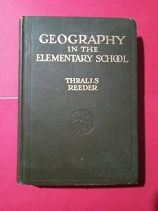 Geography in the Elementary School by Zoe A Thralls Hardcover, 1932 - Bild 1 von 14