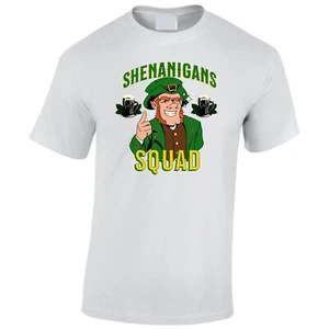 Camiseta de San Patricio Irlanda Irlandesa DTG The Craic Shanigans - Imagen 1 de 2