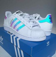 adidas superstar classic white hologram iridescent