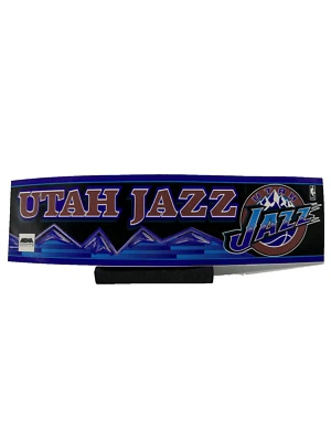 Calcomanía adhesiva vintage de parachoques con logotipo de la NBA de Utah Jazz de baloncesto de los años 90 nueva Foto 1 de 4